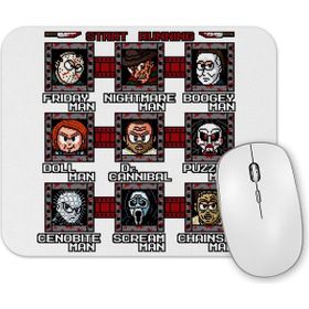 Baskı Dükkanı Horror Mega Slashers Mouse Pad
