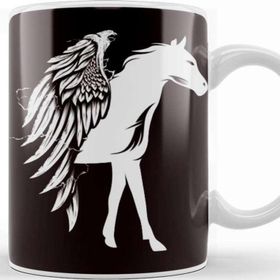 Baskı Dükkanı Horse Gallop Porselen Kupa