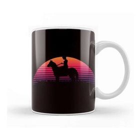 Baskı Dükkanı Horse Girl Sunset Equestrian Sport Horseshoe Stable Dressage Kupa