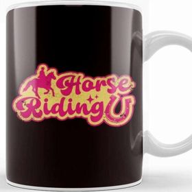Baskı Dükkanı Horse Riding Equestrian Sport Cowboy Cowgirl Saddle Stable Kupa