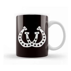 Baskı Dükkanı Horseshoe Lucky Equestrian Sport Horses Riding Horse Fan Kupa