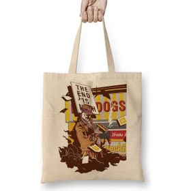 Baskı Dükkanı Hot Dogs Bez Kadın Günlük Çanta