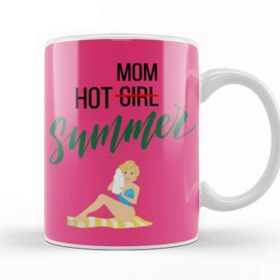 Baskı Dükkanı Hot Not Girl Mom Summer Kupa