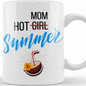 Baskı Dükkanı Hot Not Girl Mom Summer Kupa