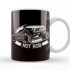 Baskı Dükkanı Hot Rod Automobile Speed Vehicle Classic Old Muscle Cars Kupa