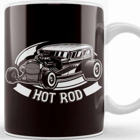 Baskı Dükkanı Hot Rod Automobile Speed Vehicle Classic Old Muscle Cars Kupa