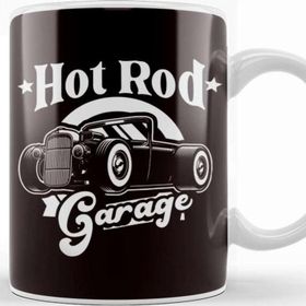 Baskı Dükkanı Hot Rod Garage Old American Cars Automobile Classic Engine Kupa