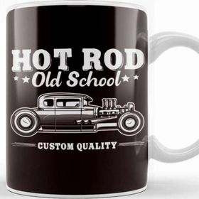 Baskı Dükkanı Hot Rod Old American Automobile Classic Muscle Cars Hotrod Kupa