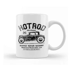 Baskı Dükkanı Hot Rod Old School Kupa