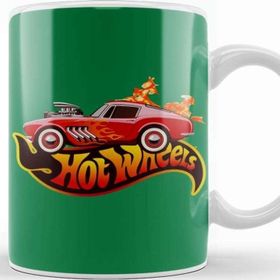 Baskı Dükkanı Hot Wheels Fiery Hotwels Kupa