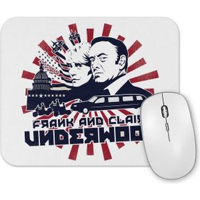 Baskı Dükkanı House of Cards Frank And Claire Mouse Pad