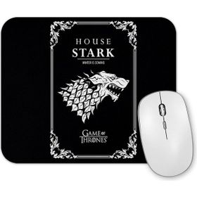 Baskı Dükkanı House Stark 2 Mouse Pad