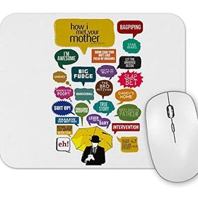 Baskı Dükkanı How I Meet You Mother Quiet Mouse Pad