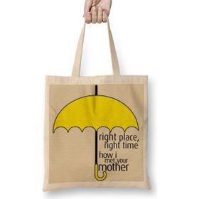 Baskı Dükkanı How I Met Your Mother Bez Kadın Günlük Çanta