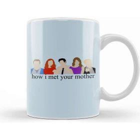 Baskı Dükkanı How I Met Your Mother Hımym Minimalist Print With Text Kupa