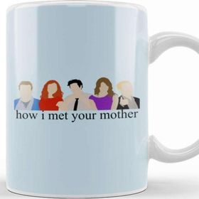 Baskı Dükkanı How I Met Your Mother Hımym Minimalist Print With Text Kupa