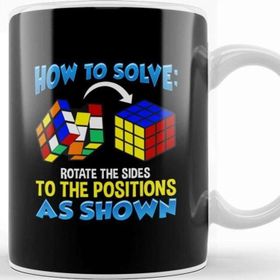 Baskı Dükkanı How To Solve Puzzle Cube Funny Cubing Kupa