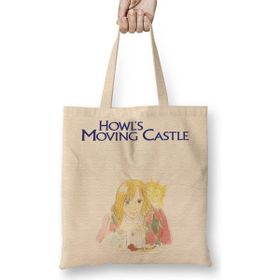 Baskı Dükkanı Howls Moving Castle Anime One Piece Naruto Death Note Hellsing Bez Kadın Günlük Çanta