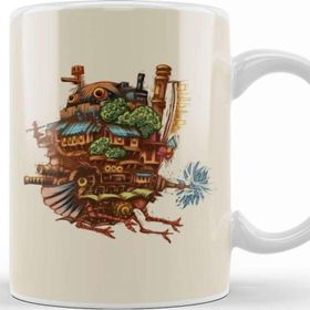 Baskı Dükkanı Howl's Moving Castle Howl's Castle Kupa
