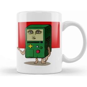 Baskı Dükkanı Hu Mo The Creepy Mo Adventure Time Bmo Kupa