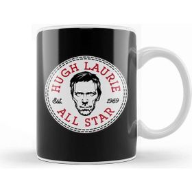 Baskı Dükkanı Hugh Laurie All Star Converse Logo Kupa