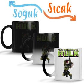Baskı Dükkanı Hulk 03 Sihirli Porselen Kupa