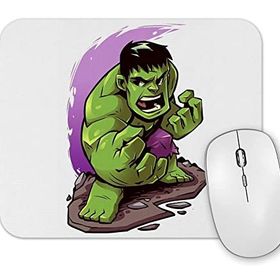 Baskı Dükkanı Hulk Chibi Mouse Pad