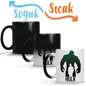 Baskı Dükkanı Hulk Maromba Sihirli Porselen Kupa