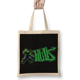 Baskı Dükkanı Hulk Personalizada Bez Kadın Günlük Çanta