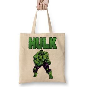 Baskı Dükkanı Hulk Yeşil Dev Bez Çanta