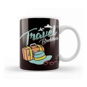 Baskı Dükkanı Humorous Travelers Traveling Stay Adventure Vacation Traveling Gift Travel Buddies Kupa