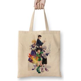Baskı Dükkanı Hunter x Hunter Gon Killua Anime Bez Kadın Günlük Çanta