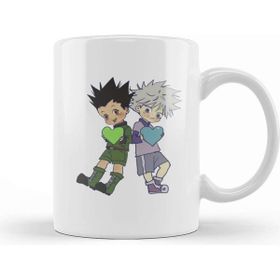 Baskı Dükkanı Hunter x Hunter Green And Blue Kupa
