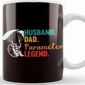 Baskı Dükkanı Husband Dad Paramotor Legend Father Paramotoring Ppg Pilot Kupa