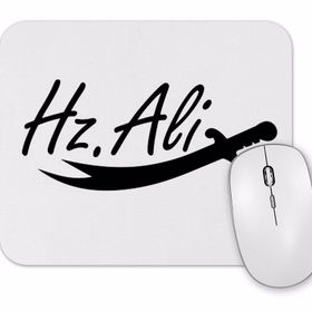 Baskı Dükkanı Hz Ali Alevi Zülfikar Mouse Pad