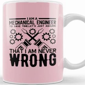 Baskı Dükkanı I Am A Mechanical Engineer 01 Kupa