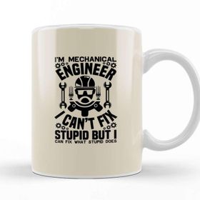 Baskı Dükkanı I Am A Mechanical Engineer 02 Kupa