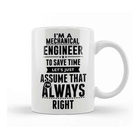 Baskı Dükkanı I Am A Mechanical Engineer 08 Kupa