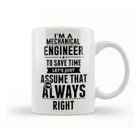 Baskı Dükkanı I Am A Mechanical Engineer 08 Kupa