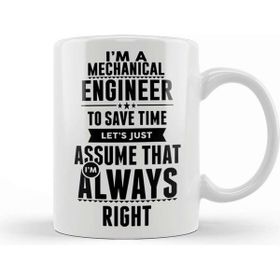 Baskı Dükkanı I Am A Mechanical Engineer 08 Kupa
