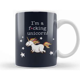 Baskı Dükkanı I Am An Effing Unicorn Kupa