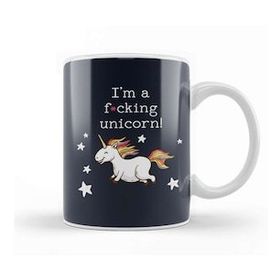 Baskı Dükkanı I Am An Effing Unicorn Kupa