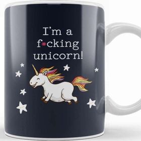 Baskı Dükkanı I Am An Effing Unicorn Kupa