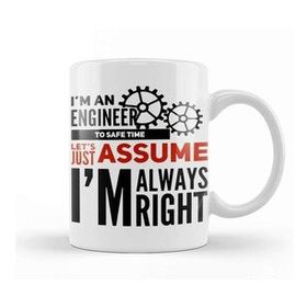 Baskı Dükkanı I Am An Engineer 01 Kupa