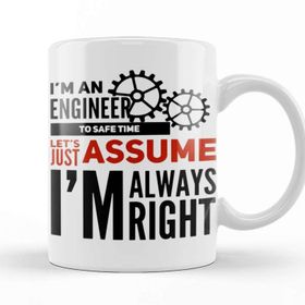 Baskı Dükkanı I Am An Engineer 01 Kupa