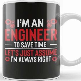 Baskı Dükkanı I Am An Engineer 02 Kupa