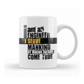 Baskı Dükkanı I Am An Engineer 03 Kupa