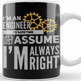 Baskı Dükkanı I Am An Engineer Kupa