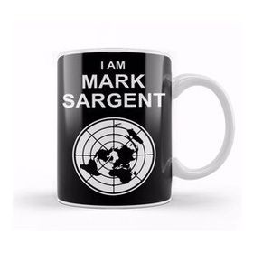 Baskı Dükkanı I Am Mark Sargent Flat Earther Kupa