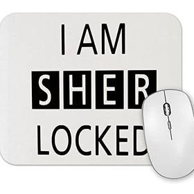 Baskı Dükkanı I Am Sher Locked Mouse Pad